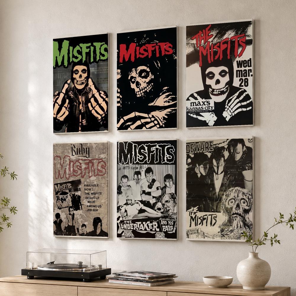 Live Rock - M-Misfits, Korku Temalı Punk Rock Tarzı,