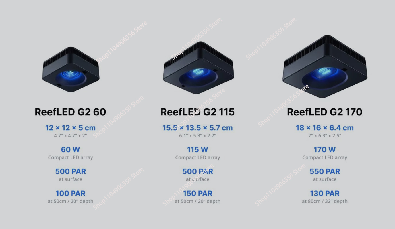 Yeni LED 60W Akvaryum Lambası, - Reef Lighting incelemesi ve fiyatı