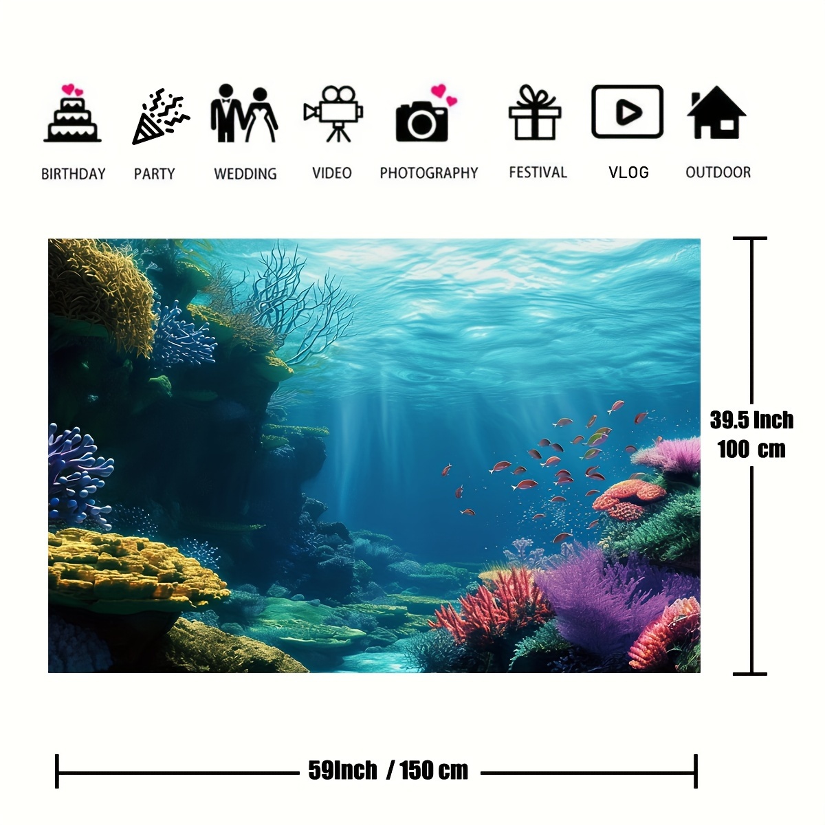 1 adet, su altı mercan resifli - Marine Aquarium incelemesi ve fiyatı